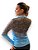 Camiseta  Iscamarina Preto-Azul - M - Imagem 2