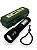 Lanterna JY-9842 de mão recarregavel  Led foco laser ajustavel preta - Imagem 1