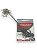 Anzol encastoado Super Maruseigo black 24 c/ girador com 15 un - Imagem 1