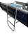 Escada para barco portátil articulada galvanizada - Imagem 1