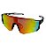 Óculos Polarizado Black Bird Pro Fishing 9927P preto lente vermelha - Imagem 1