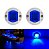 Luz de Led a prova d’água azul 12V - par - Imagem 1