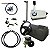 Kit lancha para Johnson/Evinrude 25 HP e barco de 5/6 metros -  Painel de polietileno com base + direção completo + para - Imagem 2