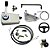 Kit de adaptação motor Mercury 25/30 HP manual para comando a distancia + Kit direção 14 - Imagem 1