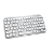 Teclado sem fio Multi-dispositivo Logitech MX Keys Mini Cinza - Imagem 4