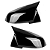 Capa Retrovisor BMW Black Piano Para Serie 1/2/3/4 2012 á 2018 - Imagem 3