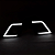 DRL LED Parachoque Dianteiro Toyota Hilux 2016 até 2018 Modelo REVO - Imagem 3