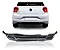 Difusor Traseiro Volkswagen Polo MK6 Estilo R (2017-2022) - Imagem 1