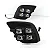 Luz Milha DRL para Hilux REVO FOG LAMPS (2016-2018) - Imagem 1
