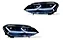 Farol Volkswagen Golf MK7 para MK7.5 Chrome Full LED (2014-2017) - Imagem 1