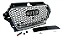 Grade Colmeia A3 8V Estilo RS3 Chrome Quattro (2013-2016) - Imagem 2
