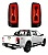 Lanterna Chevrolet S10 3 GER Red Full Led (2012+) - Imagem 2