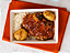 Filé de Sobrecoxa ao Barbecue, Arroz Branco e Batata ao Murro - 200g ou 350g - Imagem 1