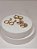 Trio argolas diversas banho em ouro amarelo 18k micro cravação zircônia - Imagem 3