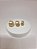 Trio argolas banho ouro amarelo 18k micro cravação zircônia - Imagem 2