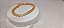 Pulseira Flor Riviera cravejado Cristal banho ouro amarelo 18k. - Imagem 1