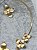 Conjunto Aro Flores Placa Texturizados - Imagem 3