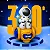 Brinquedo Hoverboard Espacial Com Astronauta Led e Música - Imagem 4