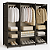 Guarda-Roupa Organizador com 3 Colunas - Imagem 3