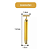 Massageador Facial Elétrico Gold 24k Harmonização Anti-rugas - Imagem 10