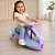 Carrinho de Rolimã Infantil Super Car - Lilás e Rosa - Imagem 5