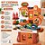 Kit Cozinha Infantil Completa com Acessórios 46 Peças - Imagem 4