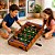 Mesa Infantil Pebolim Portátil 34cm - Verde - Imagem 2