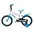 Bicicleta Infantil Aro 16 com Rodinha Removível - Branca - Imagem 4