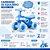 Bicicleta Infantil de Equilíbrio 4 Rodas - Azul - Imagem 4