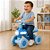 Bicicleta Infantil de Equilíbrio 4 Rodas - Azul - Imagem 3