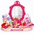 Penteadeira Infantil de Brinquedo com Espelho 46 Peças - Rosa - Imagem 4