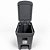 Lixeira de Pedal Retangular Trium 6L - Cinza - Imagem 6
