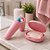 Kit Porta Escova Dental e Saboneteira - Rosa - Imagem 2