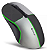 Mouse Gamer Sem Fio Wireless Usb Bluetooth 1600 Dpi LED RGB Cor Preto/cinza - Imagem 2