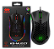 Mouse Gamer Knup KP-MU007 Óptico 7200 DPI LED RGB USB Preto - Imagem 1