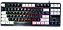 Teclado Gamer Rgb Led Com Fio 88 Teclas Semi Mecânico Usb Preto Português Brasil - Imagem 2
