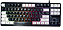 Teclado Gamer Rgb Led Com Fio 88 Teclas Semi Mecânico Usb Preto Português Brasil - Imagem 2