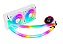 Water Cooler Rise Mode Aura Ice, ARGB, 240mm, AMD/Intel, Branco - RM-WAI-02-ARGB - Imagem 1