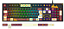Teclado Mecanico Gamer Harry Potter Amsa Hogwart's, RGB, Full Size, ABNT2, USB, Preto - HP-592RGB - Imagem 2