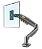 Suporte NB F80 Para Monitor De 17 Até 30", Articulado, De Mesa, Com Pistão A Gás - Imagem 2