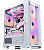 Gabinete ROUND5 Astra White Sem Fan - Imagem 1
