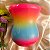 Cuia de Chimarrão Arco Iris Madeira Personalizada - Imagem 4