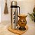 Kit de Chimarrão Personalizado na Caixa - Cuia Porongo, Bomba Inox  e Térmica Madri - Imagem 4