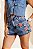 Short Bordado Flower - Imagem 1