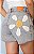 Shorts Jeans Crochê Flower - Imagem 1