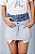 Mini Saia Duo Jeans - Imagem 1