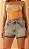 Short Jeans Assimétrico Bela - Imagem 1