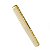 Pente De Metal Alumínio 21cm Dourado Para Barbeiro - Imagem 1