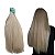 Cabelo Humano Liso Brasileiro 45cm - Loiro - Imagem 3