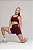 Short Fitness Seamless Lovely Canelado Vinho - Imagem 8